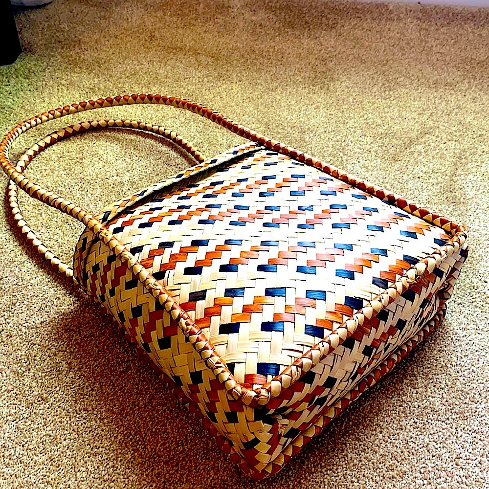 Hand Made Basket Bag from Zambia